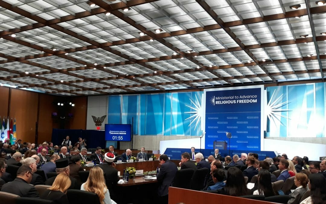 Secretary of State Mike Pompeo announces International Religious Freedom Alliance as second Ministerial to Advance Religious Freedom concludes